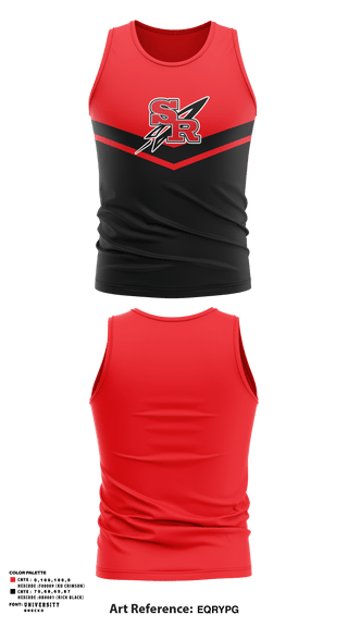 Tank Top, Slippery Rock Area High School Track, Track & Field, Teamtime, Team time, sublimation, custom sports apparel, team uniforms, spirit wear, spiritwear, sports uniforms, custom shirts, team store, custom team store, fundraiser sports, apparel fundraiser