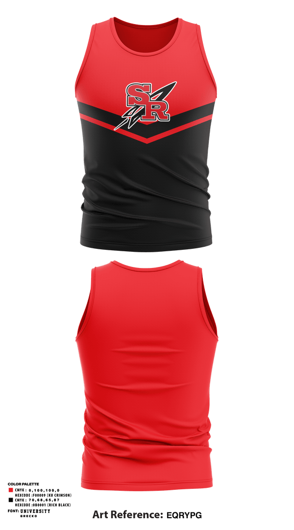 Tank Top, Slippery Rock Area High School Track, Track & Field, Teamtime, Team time, sublimation, custom sports apparel, team uniforms, spirit wear, spiritwear, sports uniforms, custom shirts, team store, custom team store, fundraiser sports, apparel fundraiser