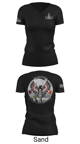 Women's Short Sleeve Vneck Shirt, , Army, Teamtime, Team time, sublimation, custom sports apparel, team uniforms, spirit wear, spiritwear, sports uniforms, custom shirts, team store, custom team store, fundraiser sports, apparel fundraiser