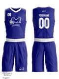 Manor Basketball League 15228517 Basketball Uniform - 1