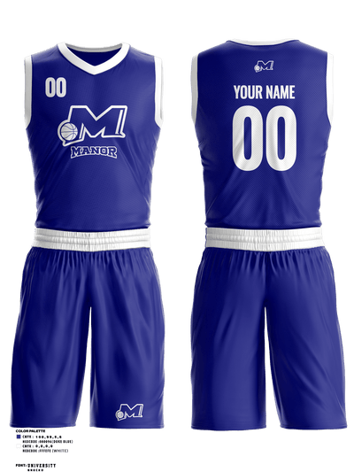 Manor Basketball League 15228517 Basketball Uniform - 1