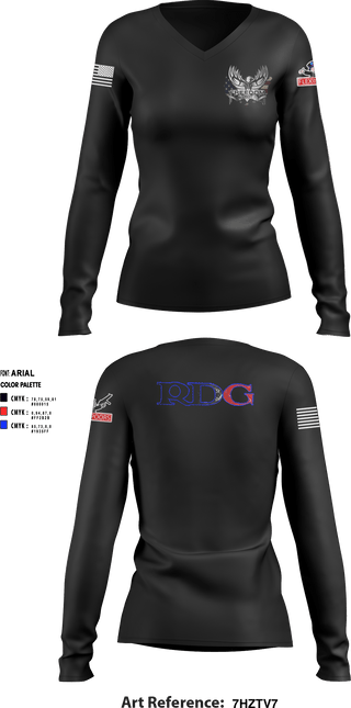 Women's Long Sleeve Vneck Shirt, , , Teamtime, Team time, sublimation, custom sports apparel, team uniforms, spirit wear, spiritwear, sports uniforms, custom shirts, team store, custom team store, fundraiser sports, apparel fundraiser