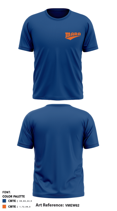 Mara Baseball 09083232 Short Sleeve Performance Shirt - 3