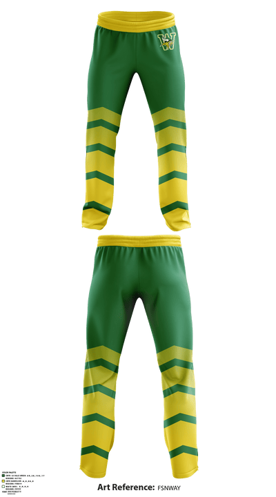 Woodbridge High School Volleyball 47184148 Sweatpants - 2