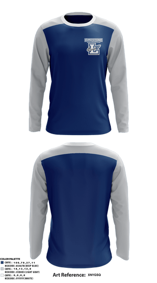 Long Sleeve Performance Shirt, Limestone Youth Baseball, Baseball, Teamtime, Team time, sublimation, custom sports apparel, team uniforms, spirit wear, spiritwear, sports uniforms, custom shirts, team store, custom team store, fundraiser sports, apparel fundraiser