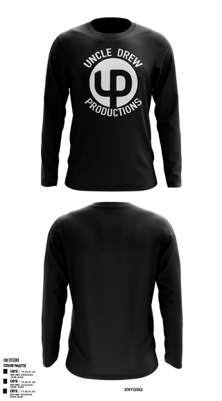 Long Sleeve Performance Shirt, Uncle Drew Productions, Men's Basketball, Teamtime, Team time, sublimation, custom sports apparel, team uniforms, spirit wear, spiritwear, sports uniforms, custom shirts, team store, custom team store, fundraiser sports, apparel fundraiser