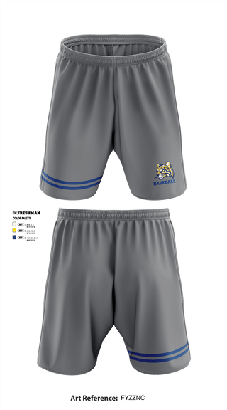 Athletic Shorts With Pockets, Schoolcraft College Baseball, Baseball, Teamtime, Team time, sublimation, custom sports apparel, team uniforms, spirit wear, spiritwear, sports uniforms, custom shirts, team store, custom team store, fundraiser sports, apparel fundraiser