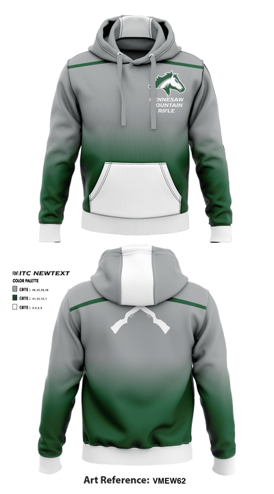 Kennesaw Mountain High School Rifle 15129938 Hoodie - 1
