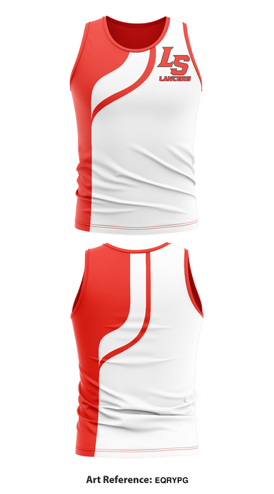 La Salle Lancers 95338847 Track Singlet - 1