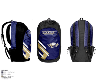 Gear Bag, Sycamore High School Cross Country, Cross Country, Teamtime, Team time, sublimation, custom sports apparel, team uniforms, spirit wear, spiritwear, sports uniforms, custom shirts, team store, custom team store, fundraiser sports, apparel fundraiser