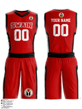 Swain Basketball Academy 77002420 Basketball Uniform - 1