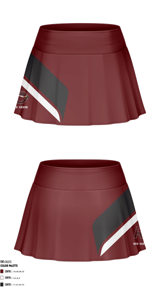 Lacrosse Skort, Red Oak High School Cheer, School Spirit Store, Teamtime, Team time, sublimation, custom sports apparel, team uniforms, spirit wear, spiritwear, sports uniforms, custom shirts, team store, custom team store, fundraiser sports, apparel fundraiser
