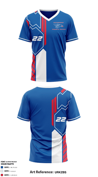 Womens Soccer Jersey, Hutchinson Community College Soccer, Women's Soccer, Teamtime, Team time, sublimation, custom sports apparel, team uniforms, spirit wear, spiritwear, sports uniforms, custom shirts, team store, custom team store, fundraiser sports, apparel fundraiser
