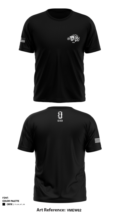 789th EOD 33174238 Short Sleeve Performance Shirt - 4