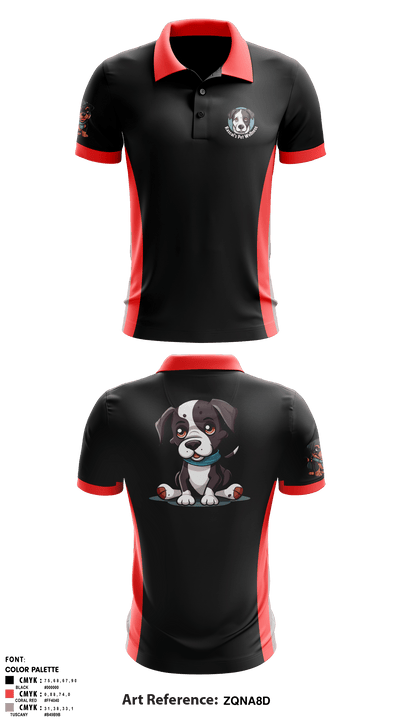 Rascal's Pet Wellness 15971451 Short Sleeve Performance Polo - 1
