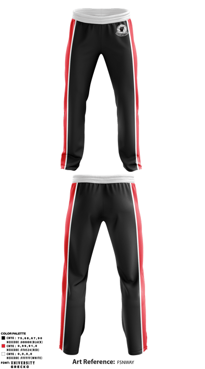 Weaver Bearcats 51461610 Sweatpants - 2