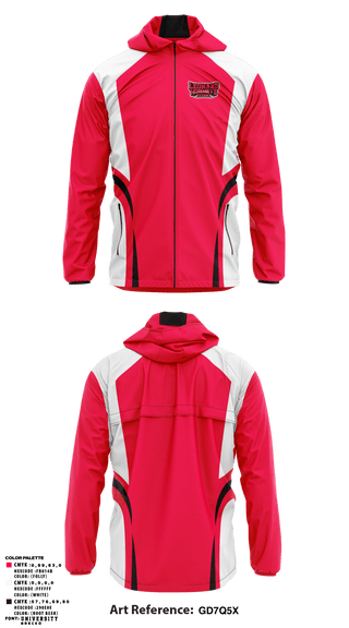 Windbreaker, Leonard Hornets, Cheer, Teamtime, Team time, sublimation, custom sports apparel, team uniforms, spirit wear, spiritwear, sports uniforms, custom shirts, team store, custom team store, fundraiser sports, apparel fundraiser