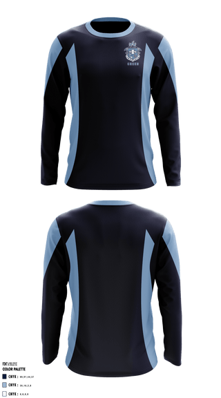 Long Sleeve Shooting Shirt, Iroquois High School Cheer, School Spirit Store, Teamtime, Team time, sublimation, custom sports apparel, team uniforms, spirit wear, spiritwear, sports uniforms, custom shirts, team store, custom team store, fundraiser sports, apparel fundraiser