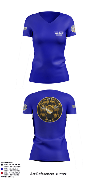 Women's Short Sleeve Vneck Shirt, , Police, Teamtime, Team time, sublimation, custom sports apparel, team uniforms, spirit wear, spiritwear, sports uniforms, custom shirts, team store, custom team store, fundraiser sports, apparel fundraiser