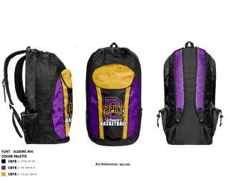 Gear Bag, Daphne High School Basketball, Women's Basketball, Teamtime, Team time, sublimation, custom sports apparel, team uniforms, spirit wear, spiritwear, sports uniforms, custom shirts, team store, custom team store, fundraiser sports, apparel fundraiser