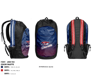Gear Bag, Plymouth Whitemarsh High School Cross Country, Cross Country, Teamtime, Team time, sublimation, custom sports apparel, team uniforms, spirit wear, spiritwear, sports uniforms, custom shirts, team store, custom team store, fundraiser sports, apparel fundraiser