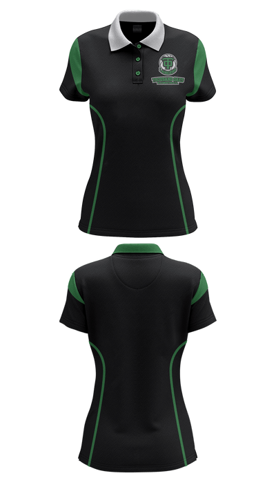 Thousand Oaks High School Basketball 50002341 Women's Short Sleeve Performance Polo  - 1