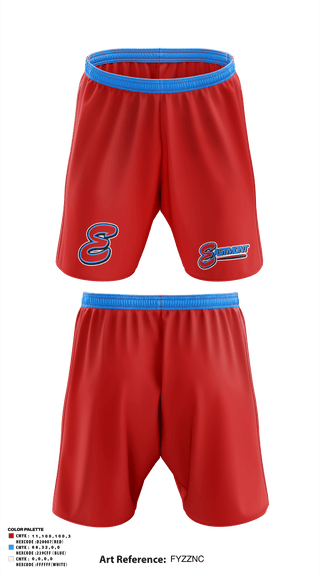 Athletic Shorts With Pockets, Eastmont Youth Baseball, Baseball, Teamtime, Team time, sublimation, custom sports apparel, team uniforms, spirit wear, spiritwear, sports uniforms, custom shirts, team store, custom team store, fundraiser sports, apparel fundraiser