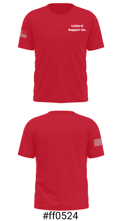 1123rd Sapper Co. 5928769 Short Sleeve Performance Shirt - 31