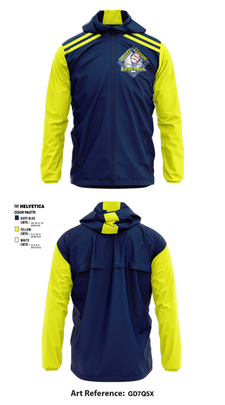 Windbreaker, Valley Baseball League, Baseball, Teamtime, Team time, sublimation, custom sports apparel, team uniforms, spirit wear, spiritwear, sports uniforms, custom shirts, team store, custom team store, fundraiser sports, apparel fundraiser