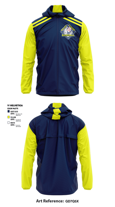 Valley Baseball League 3936666 Windbreaker - 2
