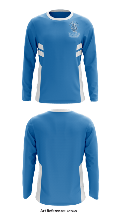 Somerset Academy High School wrestling 77089318 Long Sleeve Rash Guard Shirt - 1