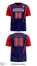 Justice High School Volleyball 83967563 Short Sleeve Performance Shirt - 1