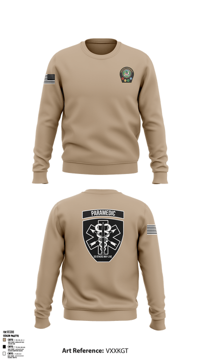 Madison county office of emergency management 88768300 Crew Neck Sweatshirt - 2