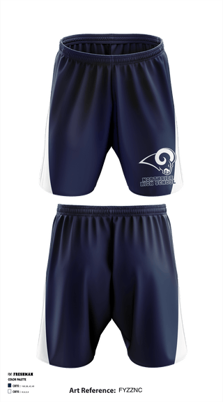 Athletic Shorts With Pockets, Northside High School Cheer, School Spirit Store, Teamtime, Team time, sublimation, custom sports apparel, team uniforms, spirit wear, spiritwear, sports uniforms, custom shirts, team store, custom team store, fundraiser sports, apparel fundraiser