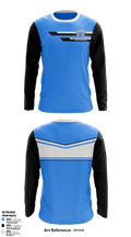 Centreville High School Baseball 91599231 Long Sleeve Performance Shirt - 1