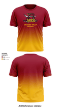 Crescent Valley High School Football 19208274 Short Sleeve Performance Shirt - 1