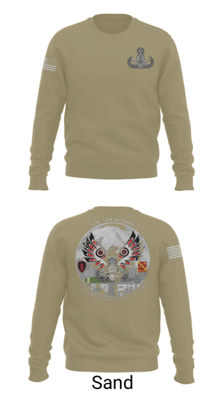 Crew Neck Sweatshirt, , Army, Teamtime, Team time, sublimation, custom sports apparel, team uniforms, spirit wear, spiritwear, sports uniforms, custom shirts, team store, custom team store, fundraiser sports, apparel fundraiser