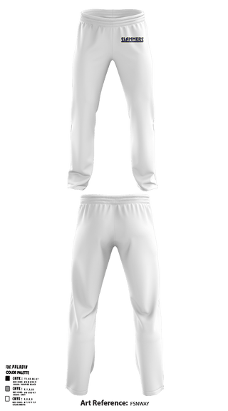 Sweatpants, Slammers FP, Softball, Teamtime, Team time, sublimation, custom sports apparel, team uniforms, spirit wear, spiritwear, sports uniforms, custom shirts, team store, custom team store, fundraiser sports, apparel fundraiser