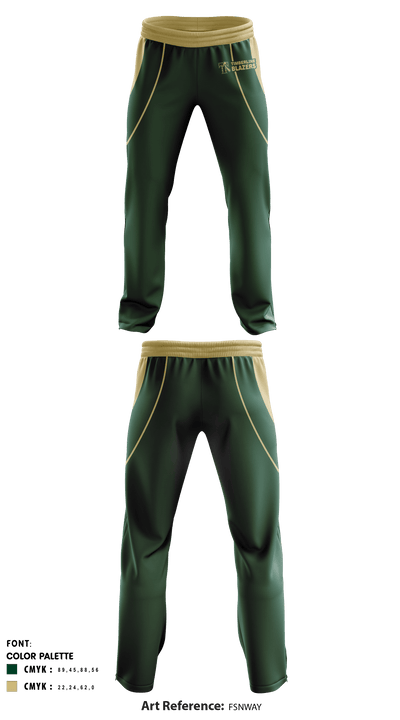 Timberline High School Cheer 28646188 Sweatpants - 1