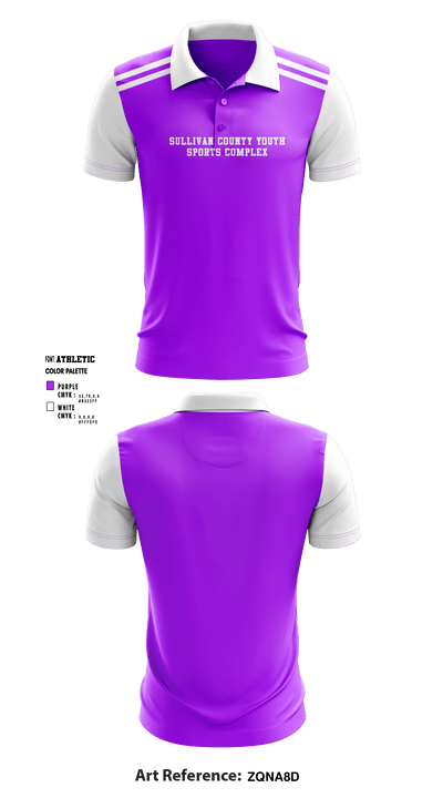 Sullivan County Youth Sports Complex 97905057 Short Sleeve Performance Polo - 1