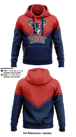 Hoodie, Oakland Lacrosse, , Teamtime, Team time, sublimation, custom sports apparel, team uniforms, spirit wear, spiritwear, sports uniforms, custom shirts, team store, custom team store, fundraiser sports, apparel fundraiser
