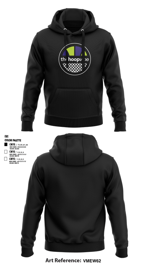 Hoodie, The Hoop Vibe, Men's Basketball, Teamtime, Team time, sublimation, custom sports apparel, team uniforms, spirit wear, spiritwear, sports uniforms, custom shirts, team store, custom team store, fundraiser sports, apparel fundraiser