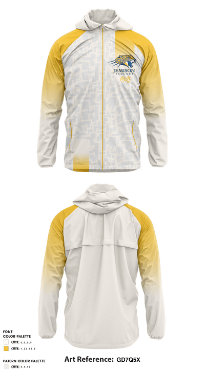 Mae Jemison Golf 76230938 Windbreaker - 1