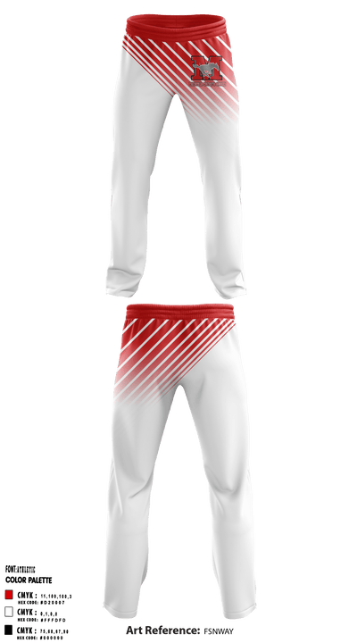 Memorial High School Soccer 20127913 Sweatpants - 1