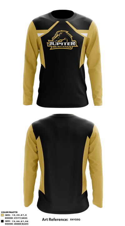 Jupiter Tequesta Athletic Association 16187605 Long Sleeve Performance Shirt - 2