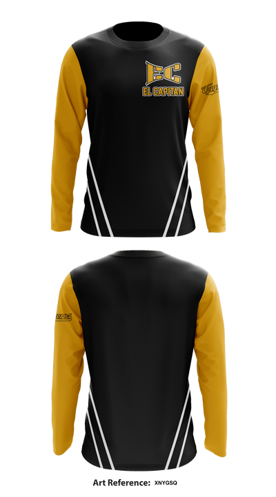 El Capitan Lacrosse 30936231 Long Sleeve Performance Shirt - 2