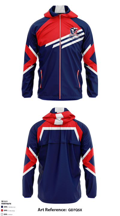 Veterans Memorial High School 24810577 Windbreaker - 1