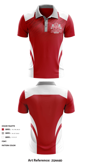 Short Sleeve Performance Polo, Archer Athletic Association, School Spirit Store, Teamtime, Team time, sublimation, custom sports apparel, team uniforms, spirit wear, spiritwear, sports uniforms, custom shirts, team store, custom team store, fundraiser sports, apparel fundraiser