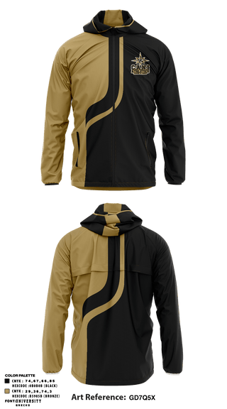 Windbreaker, C.A.N.I Athletics Track & Field, Track & Field, Teamtime, Team time, sublimation, custom sports apparel, team uniforms, spirit wear, spiritwear, sports uniforms, custom shirts, team store, custom team store, fundraiser sports, apparel fundraiser