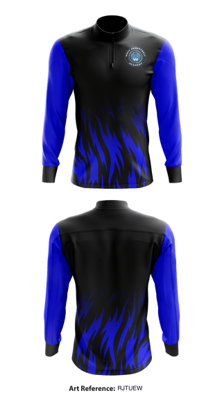 Quarter Zip Jacket, WAVE Basketball Academy, Men's Basketball, Teamtime, Team time, sublimation, custom sports apparel, team uniforms, spirit wear, spiritwear, sports uniforms, custom shirts, team store, custom team store, fundraiser sports, apparel fundraiser